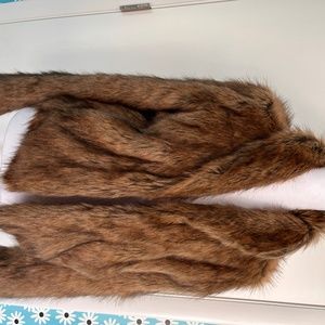 Faux fur jacket
